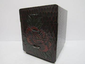 Doos - Hout - Retro Kamakura-bori Mini