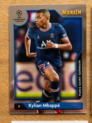Merlin Merlin, Donruss, Score, Topps Kylian Mbappé Foil,, Nieuw