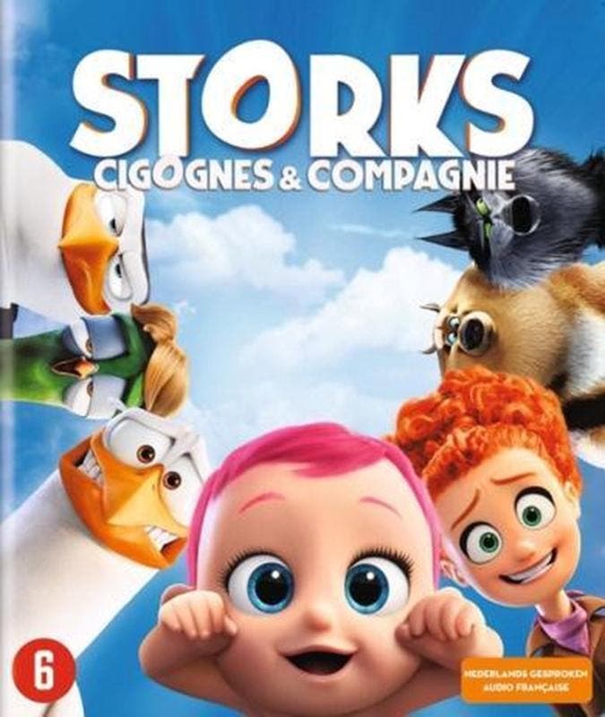 Storks (blu-ray tweedehands film), CD & DVD, Blu-ray, Enlèvement ou Envoi