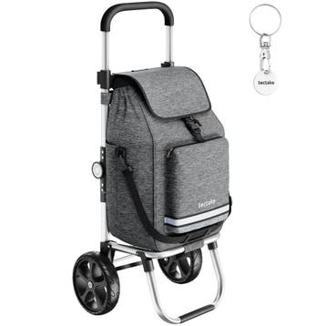 tectake Boodschappentrolley Shopper, 3-in-1, opklapbaar, met, Verzenden, Nieuw