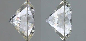 Zonder minimumprijs - 2 pcs Diamant (Natuurlijk) - 0.60 ct -, Nieuw