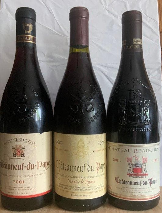 2001 Chateauneuf-du-Pape - Châteauneuf-du-Pape Einzellage -, Collections, Vins