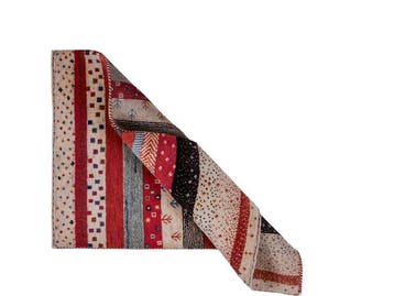 Gabbeh - Tapis - 88 cm - 60 cm - Tissé à la main en laine, Nieuw