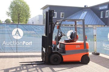 Veiling: Heftruck Toyota FBMF25 Elektrisch 2220kg 4.0m, Ophalen