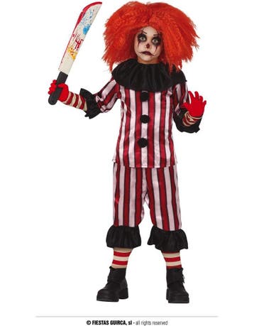 killer clown kostuum voor jongens, Ophalen of Verzenden, Nieuw