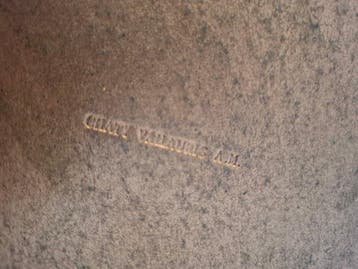 Chaty Vallauris - Wandspiegel - gesmeed staal - Prototype