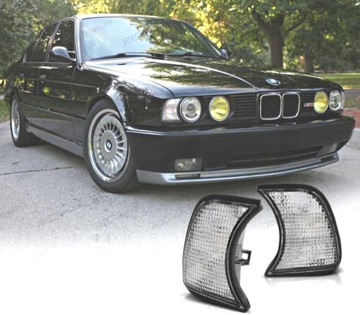 CLIGNOTANTS AVANT POUR BMW E34 LIMOUSINE TOURING 88-95 BLANC, Autos : Pièces & Accessoires, Éclairage, Envoi