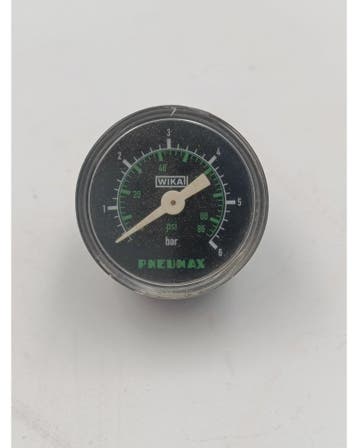 PNEUMAX manometer Ø39mm, Verzenden