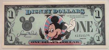Verenigde Staten van Amerika. - 3 x 1 Disney Dollars -, Postzegels en Munten