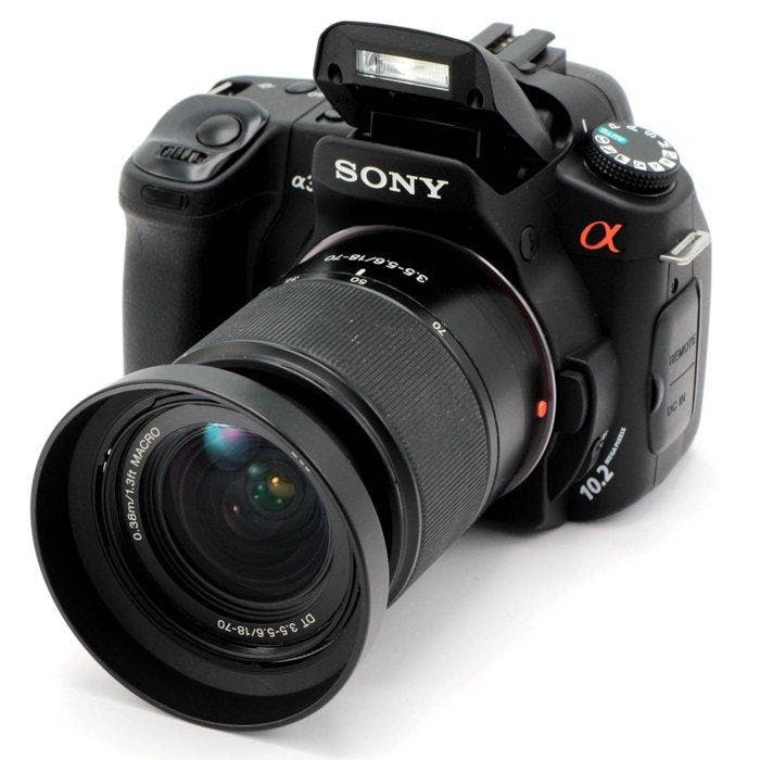 Sony DSLR-A300 + DT 18-70mm f/3.5-5.6 spiegelreflex #SONY, Audio, Tv en Foto, Fotocamera's Digitaal
