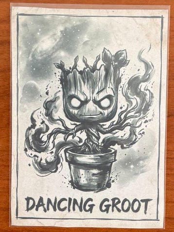 Funko - Funko Pop - Marvel - Gamora #382 - Groot #378 +