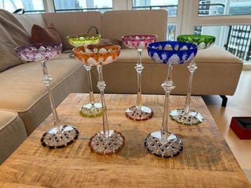 Baccarat - Verre à champagne (6) - Tsar - Cristal