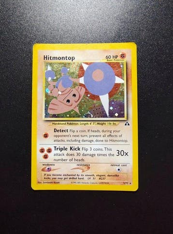 Pokémon - 4 Card - Bellossom Holo - Unown Holo - Hitmontop, Nieuw
