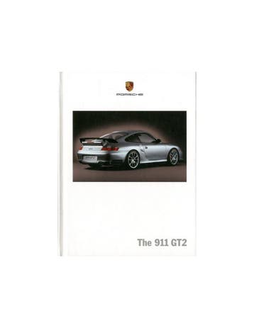 2005 PORSCHE 911 GT2 HARDCOVER BROCHURE ENGELS, Boeken, Ophalen of Verzenden, Nieuw