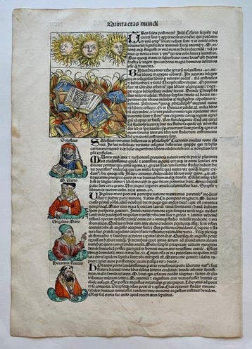 Hartmann Schedel/ Wohlgemut/ Pleydenwurff/Dürer - The