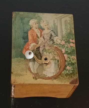 Muziekdoos - Zwitserland - 1850-1900