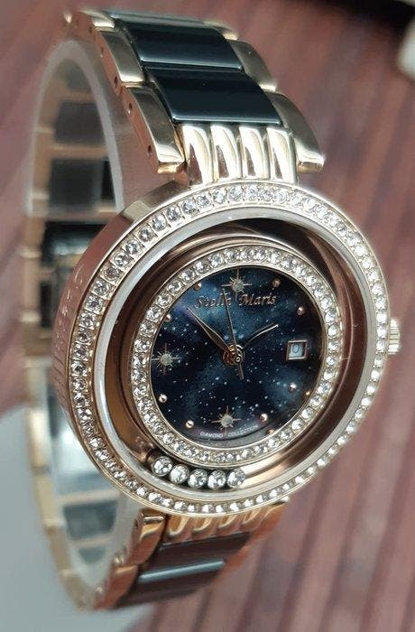 Stella Maris Diamond - Diamond Collection - Sans prix de, Handtassen en Accessoires, Horloges | Heren