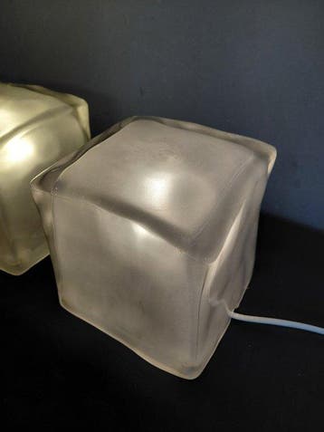 IKEA - Henrik Leander - Lampe (2) - Verre - Iviken « Ice
