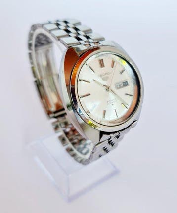 Seiko - Seiko 5 Automatic 6119-8540 – 21 Jewels – Silver