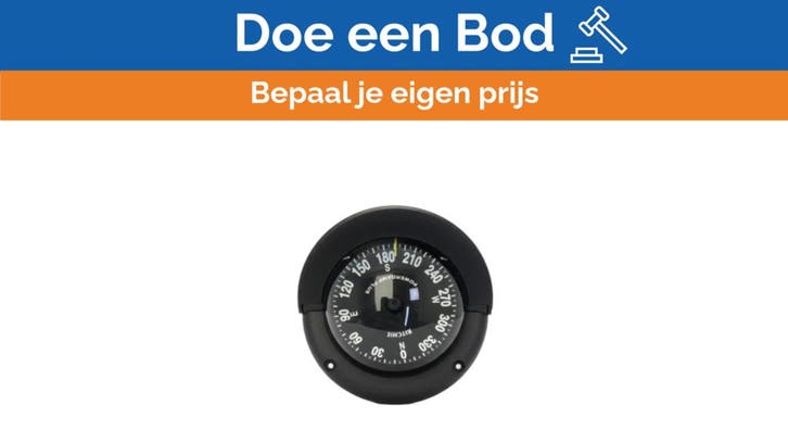 Bieden: Ritchie Helmsman HF-743 Magnetic Liquid Compass - B, Doe-het-zelf en Bouw, Gereedschap | Handgereedschap, Ophalen of Verzenden