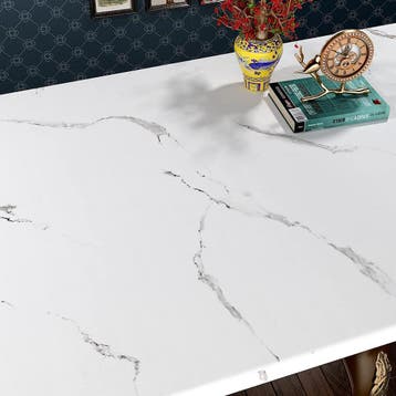 Adhesif marbre 90x500cm - Produit retour a -33%, Huis en Inrichting, Verzenden