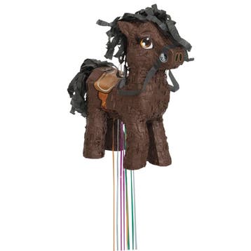 Trek Pinata Paard Bruin 40cm, Verzenden
