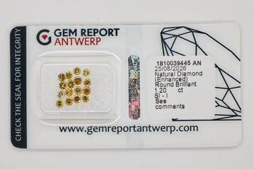 Sans prix de réserve - 16 pcs Diamant (Traitement de, Handtassen en Accessoires, Nieuw