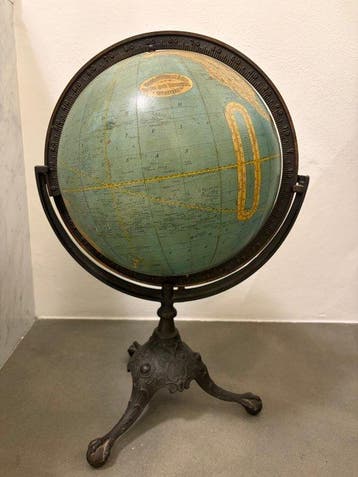 Rarissime globe Rand McNally « Twelve Inch » - Fascinant