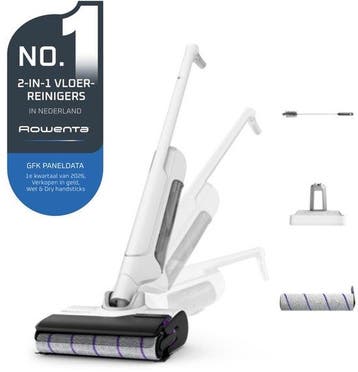 Rowenta X-Clean 10 GZ7540 - 2-in-1 Vloerreiniger - Stofzu..., Elektronische apparatuur, Verzenden, Nieuw