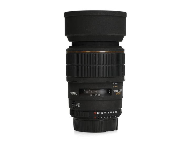 Sigma 105mm f/2.8 EX Macro - Nikon F - Macrolens, Audio, Tv en Foto, Foto | Lenzen en Objectieven, Zo goed als nieuw, Ophalen of Verzenden