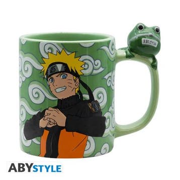 Naruto Shippuden & Gama-Chan 3D Mok, Ophalen of Verzenden