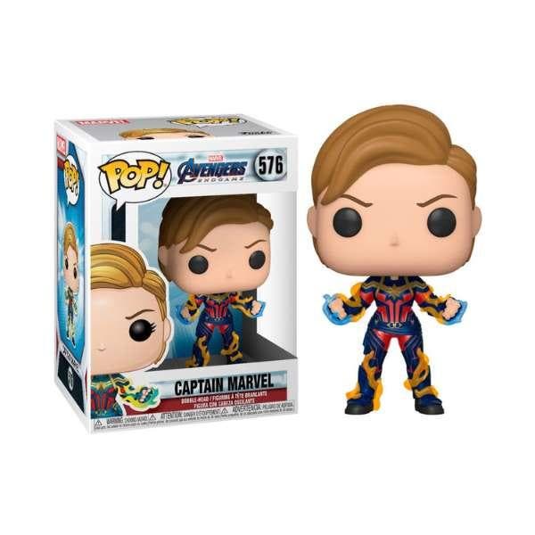 Funko Pop! Marvel Avengers (Endgame) - Captain Marvel #576, Verzamelen, Poppetjes en Figuurtjes, Nieuw, Verzenden