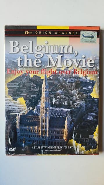 BELGIUM, THE MOVIE ENJOY YOUR FLIGHT OVER BELGIUM (IN SEAL), CD & DVD