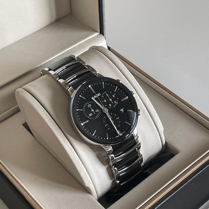 Rado - Centrix Chronograph - R30210152 - Heren - 2025, Bijoux, Sacs & Beauté, Montres | Hommes