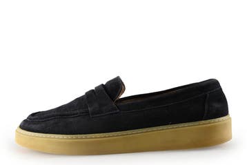 Manfield Loafers in maat 45 Blauw, Loafers, Manfield, Gedragen, Verzenden