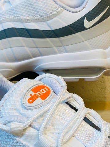 Nike - AM 95 White Spruce Silver P45,5 - Sneakers - Maat: EU, Kleding | Heren, Schoenen, Nieuw