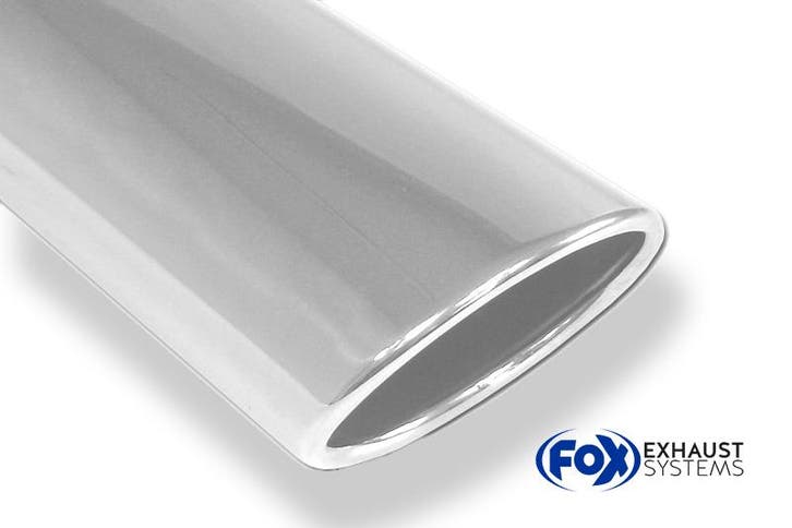 FOX Opel Astra G Coupé/Cabrio einddemper Ø60mm - 115x85 Type, Auto-onderdelen, Uitlaatsystemen, Nieuw, Verzenden