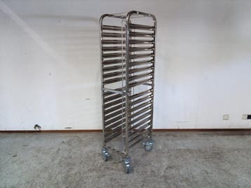 SARO Regaalwagen voor GN1/1 bakken - B38,5 x D55,5 x H173,5, Zakelijke goederen, Nieuw in verpakking