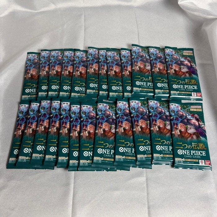Bandai - 24 Booster pack - One Piece - One Piece Card Game, Hobby en Vrije tijd, Verzamelkaartspellen | Overige
