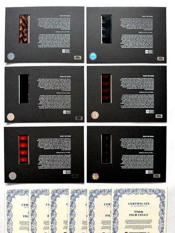 Star Wars – Rare Complete Saga Set of 6 Mounted 35mm Film