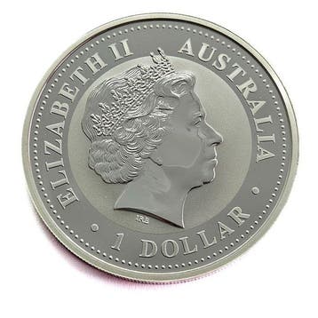 Australië. 1 Dollar 2005 - Kookaburra