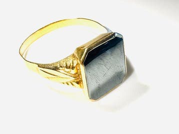 Ring - 18 karaat Geel goud, Nieuw