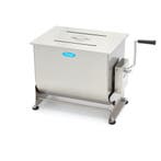 Vleesmenger 50 L - 43 Kg Vlees - Kantelbare Kom - Handmatig, Verzenden, Nieuw in verpakking, Bakkerij en Slagerij