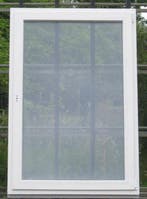 pvc raam , chassis venster 115 x 170 wit 3 dubbel glas, Doe-het-zelf en Bouw, 75 tot 150 cm, Kunststof, Raamkozijn, Nieuw