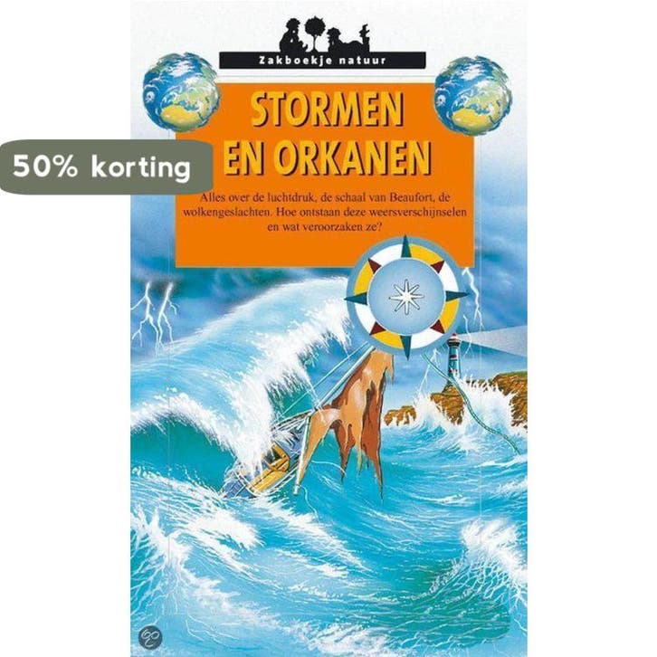 Stormen en orkanen / Zakboekje natuur / 1 9789054833123, Boeken, Kinderboeken | Jeugd | 13 jaar en ouder, Gelezen, Verzenden
