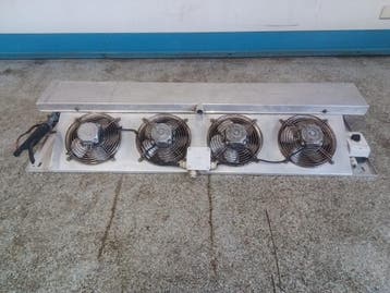 Koelverdamper met 4 ventilatoren - B142 x D42 x H19 cm, Zakelijke goederen
