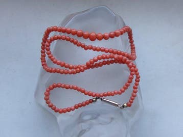 Coral - Halsketting - Gratis verzending - Art Deco
