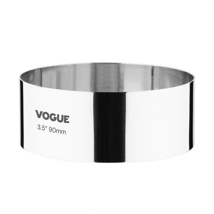 Mousse ring RVS rond | 9(Ø)x3,5(h)cm Vogue, Zakelijke goederen, Horeca | Keukenapparatuur, Nieuw in verpakking, Verzenden