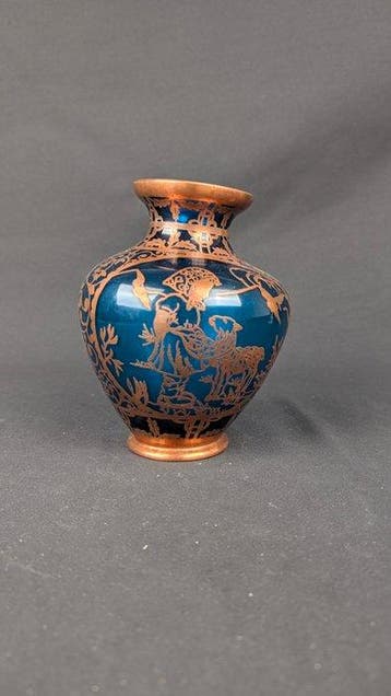 Murano - Vase - Verre, Argent - Art déco