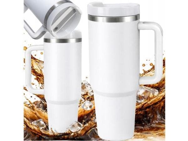 Veiling - Grote thermische mok 1.2l wit, Maison & Meubles, Cuisine | Vaisselle